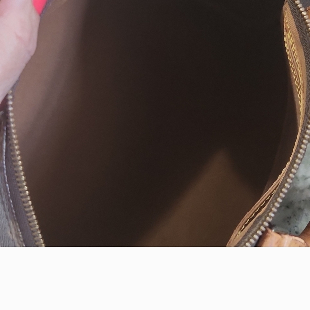 Louis Vuitton Brown Monogram Satchel - Picture 8 of 15